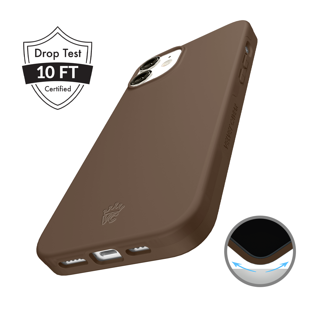 Espresso Brown iPhone Case