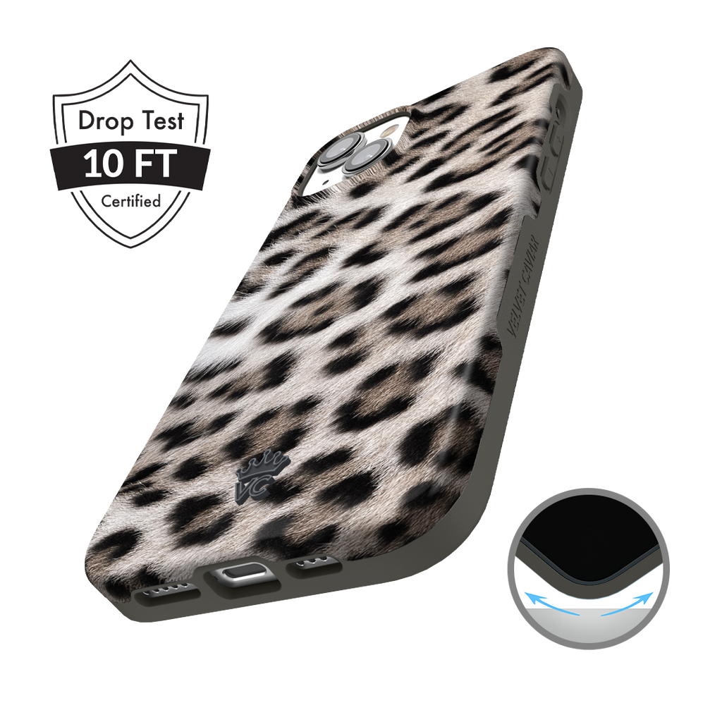 Arctic Leopard iPhone Case