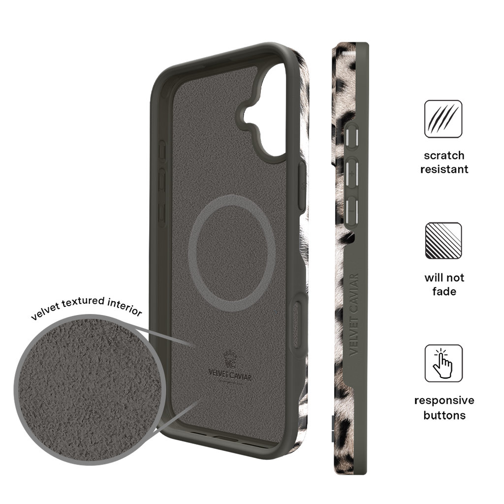Arctic Leopard iPhone Case
