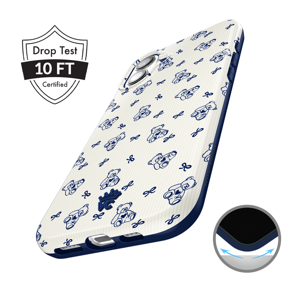 Preppy Teddy iPhone Case