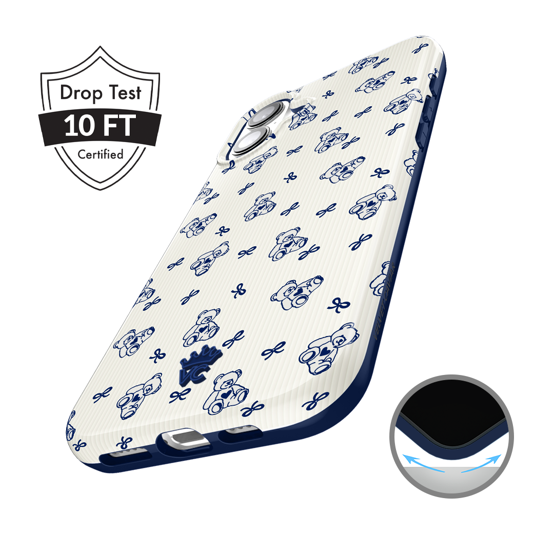 Preppy Teddy iPhone Case
