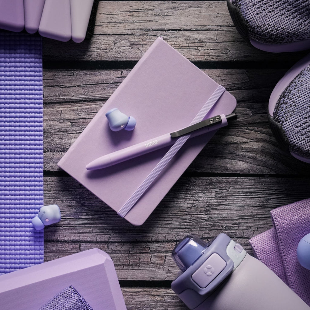 Ridge Click Pen - Lavender