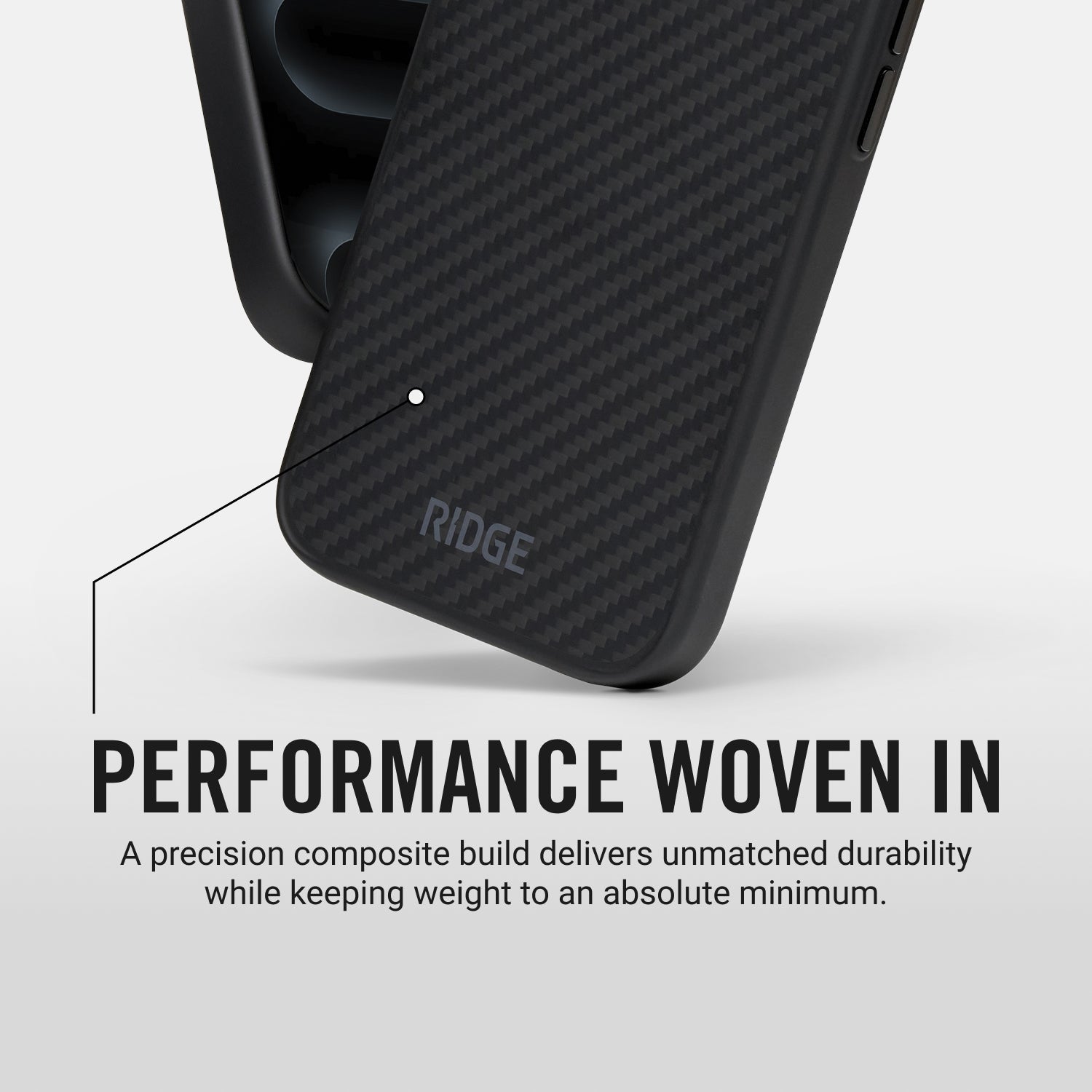 Everyday Phone Case - iPhone 16 Pro - Carbon