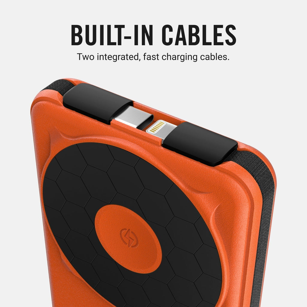 Magnetic Power Bank - Basecamp Orange