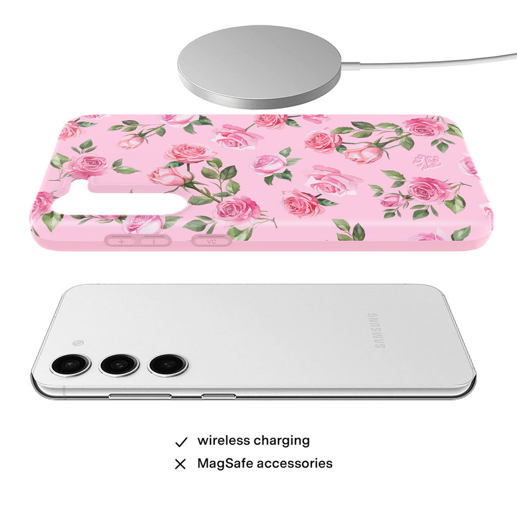 Baby Pink Roses Samsung Case