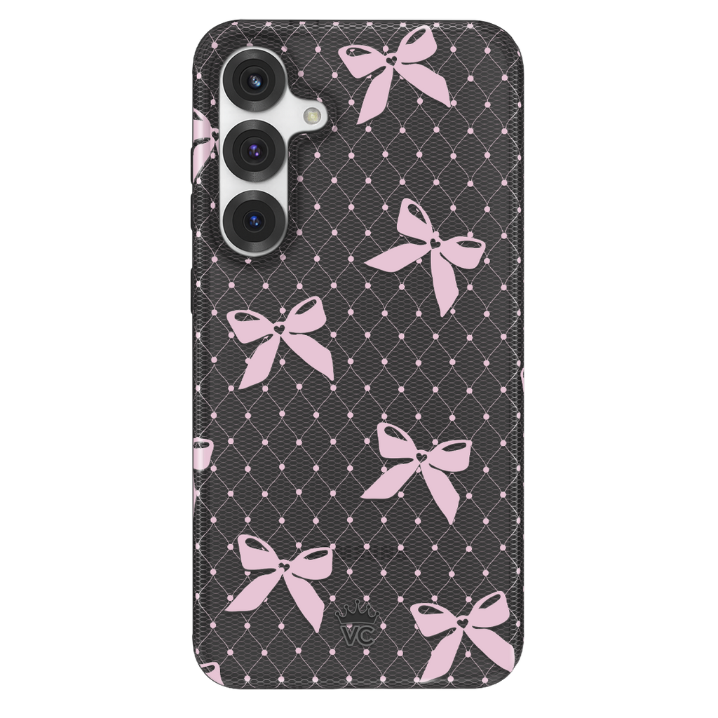 Lacy Pink Bows Samsung Case