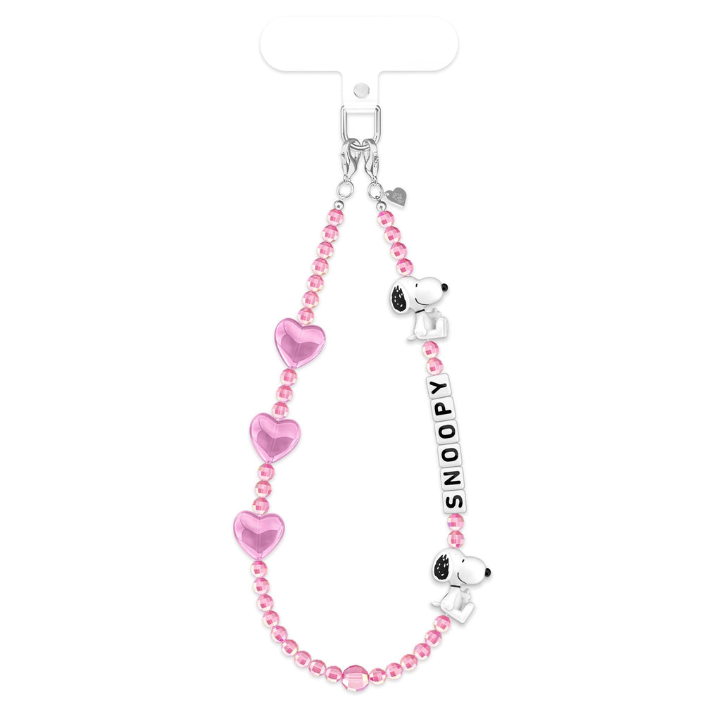 Snoopy Be Mine Phone Charm