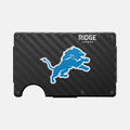 Ridge Wallet - Detroit Lions - Carbon Fiber 3k