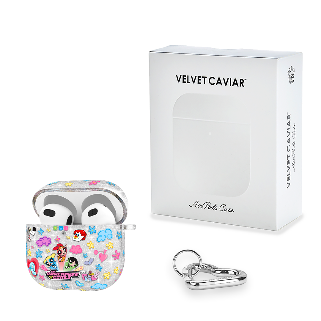 The Powerpuff Girls Girl Power Glitter AirPod Case