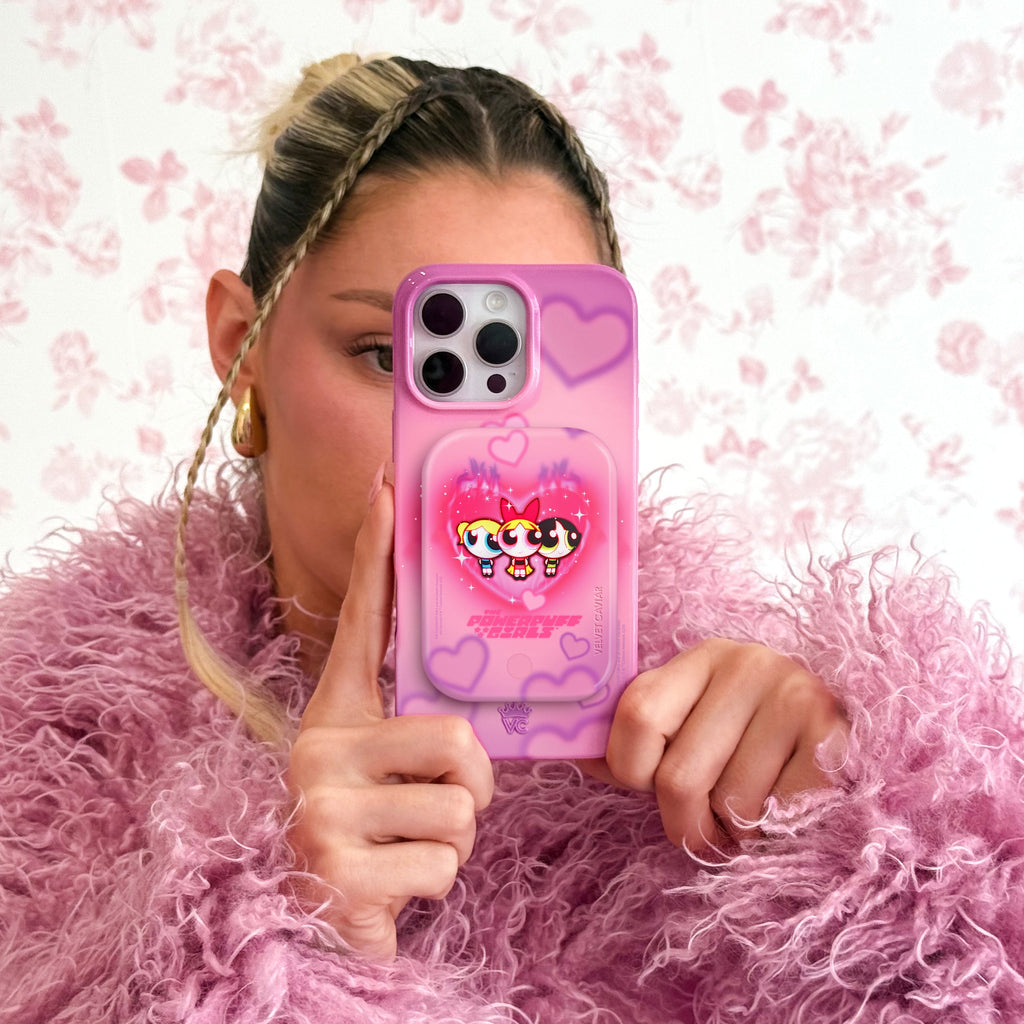The Powerpuff Girls Airbrush Hearts MagSafe Battery Power Pack