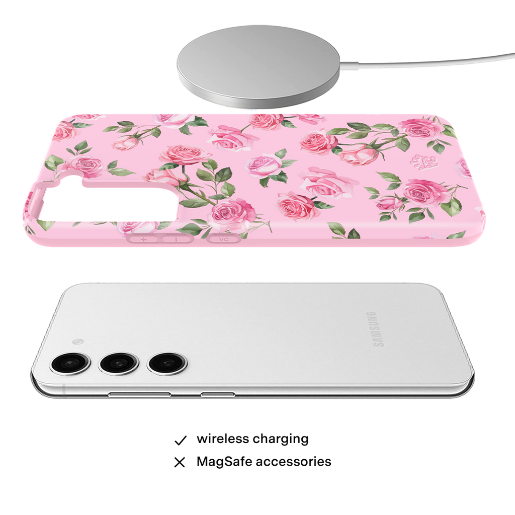 Baby Pink Roses Samsung Case
