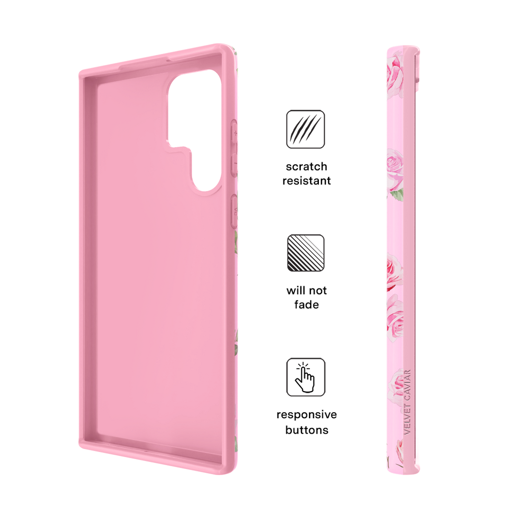 Baby Pink Roses Samsung Case