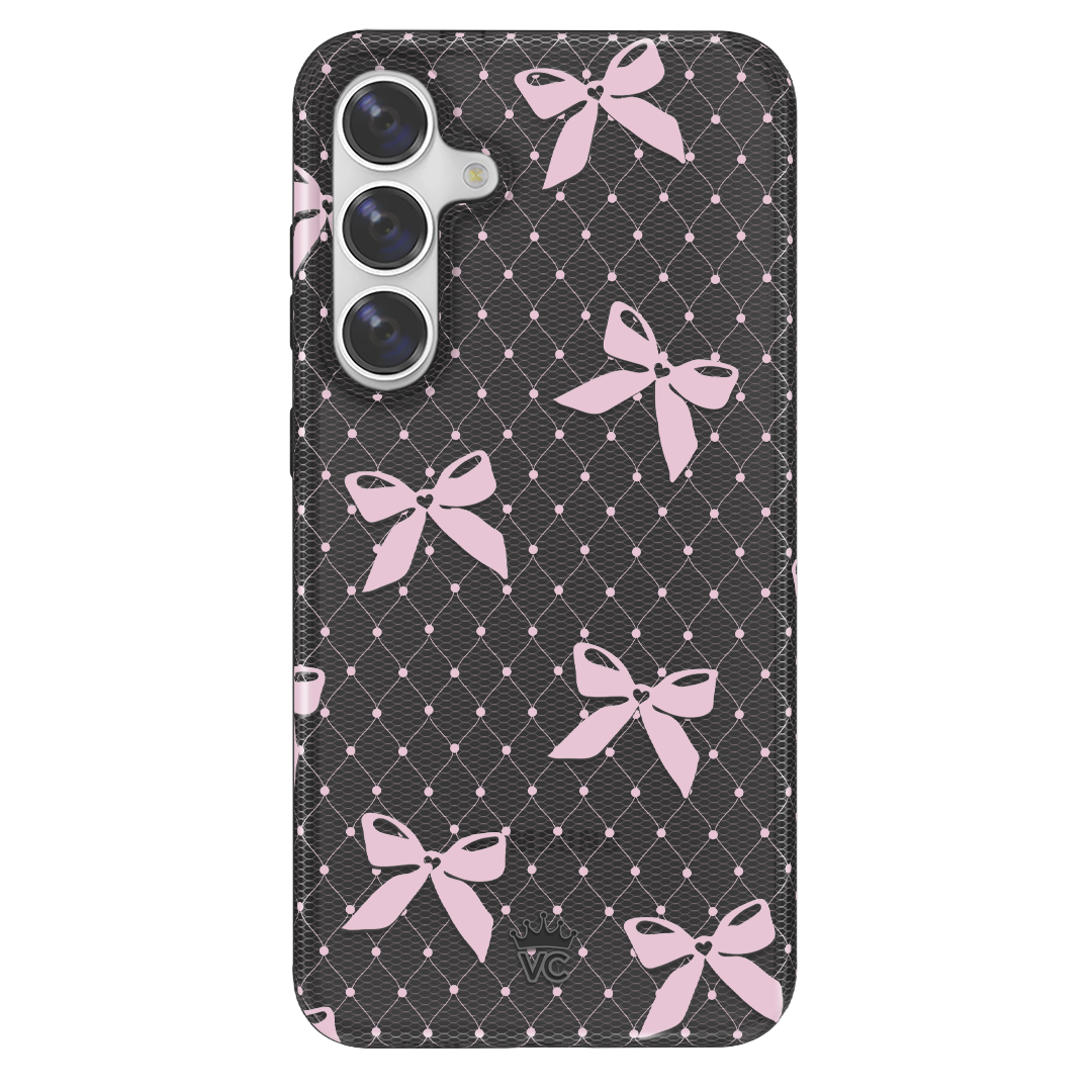 Lacy Pink Bows Samsung Case