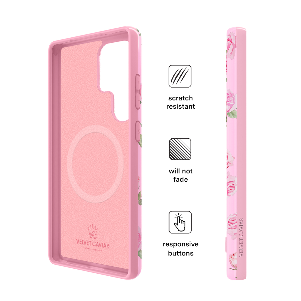 Baby Pink Roses Samsung Case