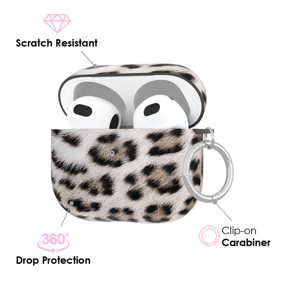 Arctic Leopard AirPod Case