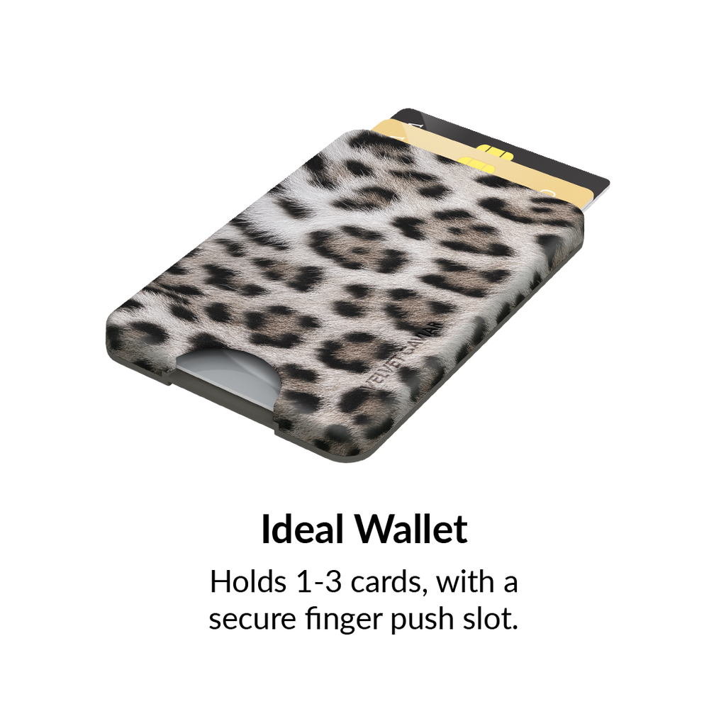 Arctic Leopard MagSafe Wallet